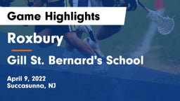 Roxbury  vs Gill St. Bernard's School Game Highlights - April 9, 2022