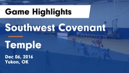 Southwest Covenant  vs Temple  Game Highlights - Dec 06, 2016