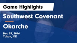 Southwest Covenant  vs Okarche  Game Highlights - Dec 03, 2016