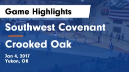 Southwest Covenant  vs Crooked Oak Game Highlights - Jan 4, 2017