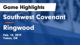 Southwest Covenant  vs Ringwood  Game Highlights - Feb. 14, 2019