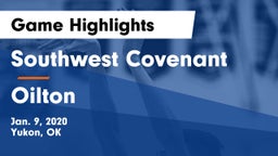 Southwest Covenant  vs Oilton  Game Highlights - Jan. 9, 2020