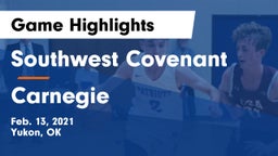 Southwest Covenant  vs Carnegie  Game Highlights - Feb. 13, 2021