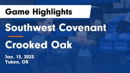 Southwest Covenant  vs Crooked Oak  Game Highlights - Jan. 13, 2023