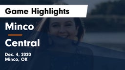 Minco  vs Central  Game Highlights - Dec. 4, 2020