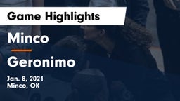 Minco  vs Geronimo   Game Highlights - Jan. 8, 2021