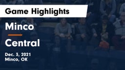 Minco  vs Central  Game Highlights - Dec. 3, 2021
