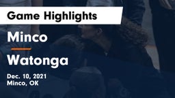 Minco  vs Watonga  Game Highlights - Dec. 10, 2021