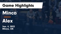 Minco  vs Alex  Game Highlights - Jan. 4, 2022