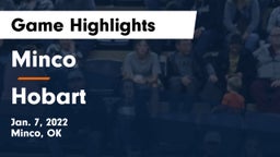 Minco  vs Hobart  Game Highlights - Jan. 7, 2022