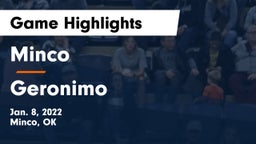 Minco  vs Geronimo   Game Highlights - Jan. 8, 2022