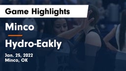 Minco  vs Hydro-Eakly  Game Highlights - Jan. 25, 2022