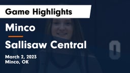 Minco  vs Sallisaw Central  Game Highlights - March 2, 2023