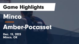 Minco  vs Amber-Pocasset  Game Highlights - Dec. 15, 2023