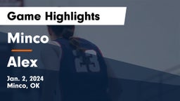 Minco  vs Alex  Game Highlights - Jan. 2, 2024