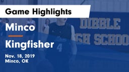 Minco  vs Kingfisher  Game Highlights - Nov. 18, 2019