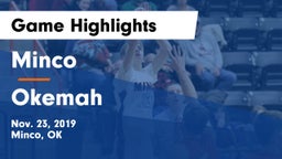 Minco  vs Okemah  Game Highlights - Nov. 23, 2019