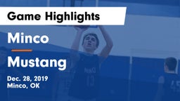Minco  vs Mustang  Game Highlights - Dec. 28, 2019