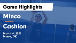 Minco  vs Cashion  Game Highlights - March 6, 2020