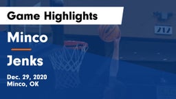 Minco  vs Jenks  Game Highlights - Dec. 29, 2020