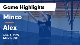 Minco  vs Alex  Game Highlights - Jan. 4, 2022