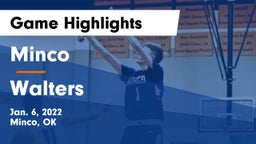 Minco  vs Walters Game Highlights - Jan. 6, 2022
