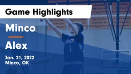 Minco  vs Alex  Game Highlights - Jan. 21, 2022