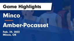Minco  vs Amber-Pocasset  Game Highlights - Feb. 24, 2022