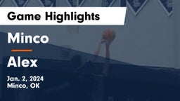 Minco  vs Alex  Game Highlights - Jan. 2, 2024
