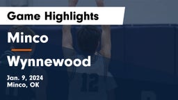Minco  vs Wynnewood Game Highlights - Jan. 9, 2024