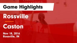 Rossville  vs Caston  Game Highlights - Nov 18, 2016