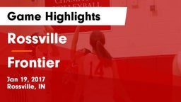 Rossville  vs Frontier  Game Highlights - Jan 19, 2017