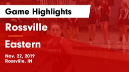 Rossville  vs Eastern  Game Highlights - Nov. 22, 2019