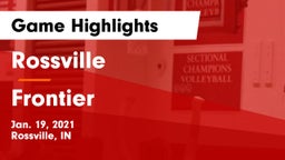 Rossville  vs Frontier  Game Highlights - Jan. 19, 2021