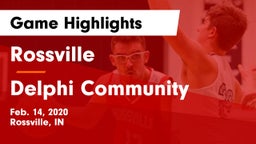 Rossville  vs Delphi Community  Game Highlights - Feb. 14, 2020