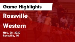 Rossville  vs Western  Game Highlights - Nov. 28, 2020