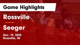 Rossville  vs Seeger  Game Highlights - Dec. 19, 2020