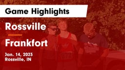 Rossville  vs Frankfort  Game Highlights - Jan. 14, 2023