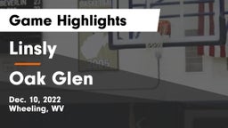 Linsly  vs Oak Glen  Game Highlights - Dec. 10, 2022