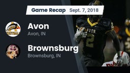 Recap: Avon  vs. Brownsburg  2018