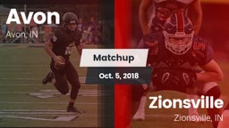 Matchup: Avon  vs. Zionsville  2018