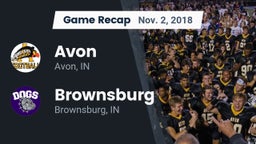 Recap: Avon  vs. Brownsburg  2018