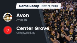 Recap: Avon  vs. Center Grove  2018