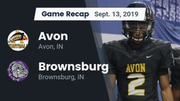 Recap: Avon  vs. Brownsburg  2019