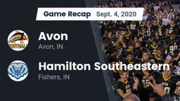 Recap: Avon  vs. Hamilton Southeastern  2020