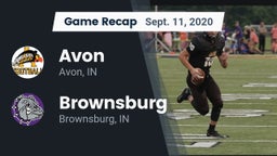 Recap: Avon  vs. Brownsburg  2020