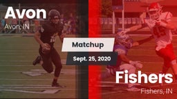 Matchup: Avon  vs. Fishers  2020