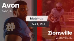 Matchup: Avon  vs. Zionsville  2020