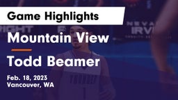 Mountain View  vs Todd Beamer  Game Highlights - Feb. 18, 2023