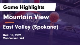 Mountain View  vs East Valley  (Spokane) Game Highlights - Dec. 18, 2023